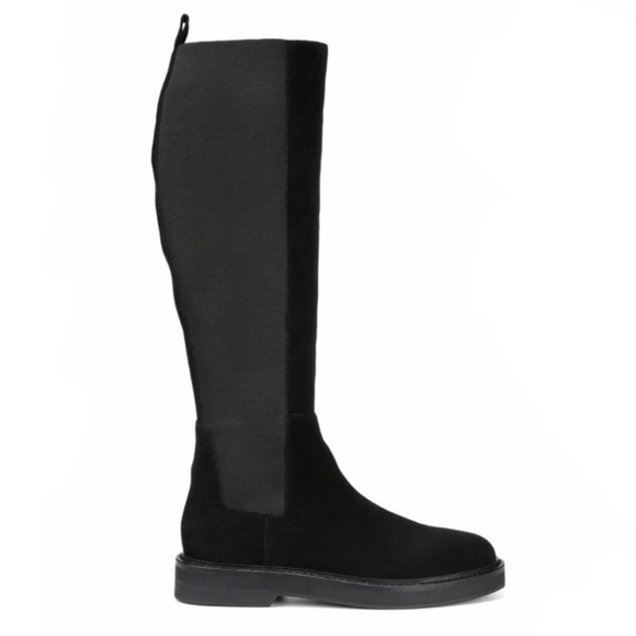 Donald J. Pliner Naala Knee High Leather Boot Lug Sole Boot - Picture 12 of 13